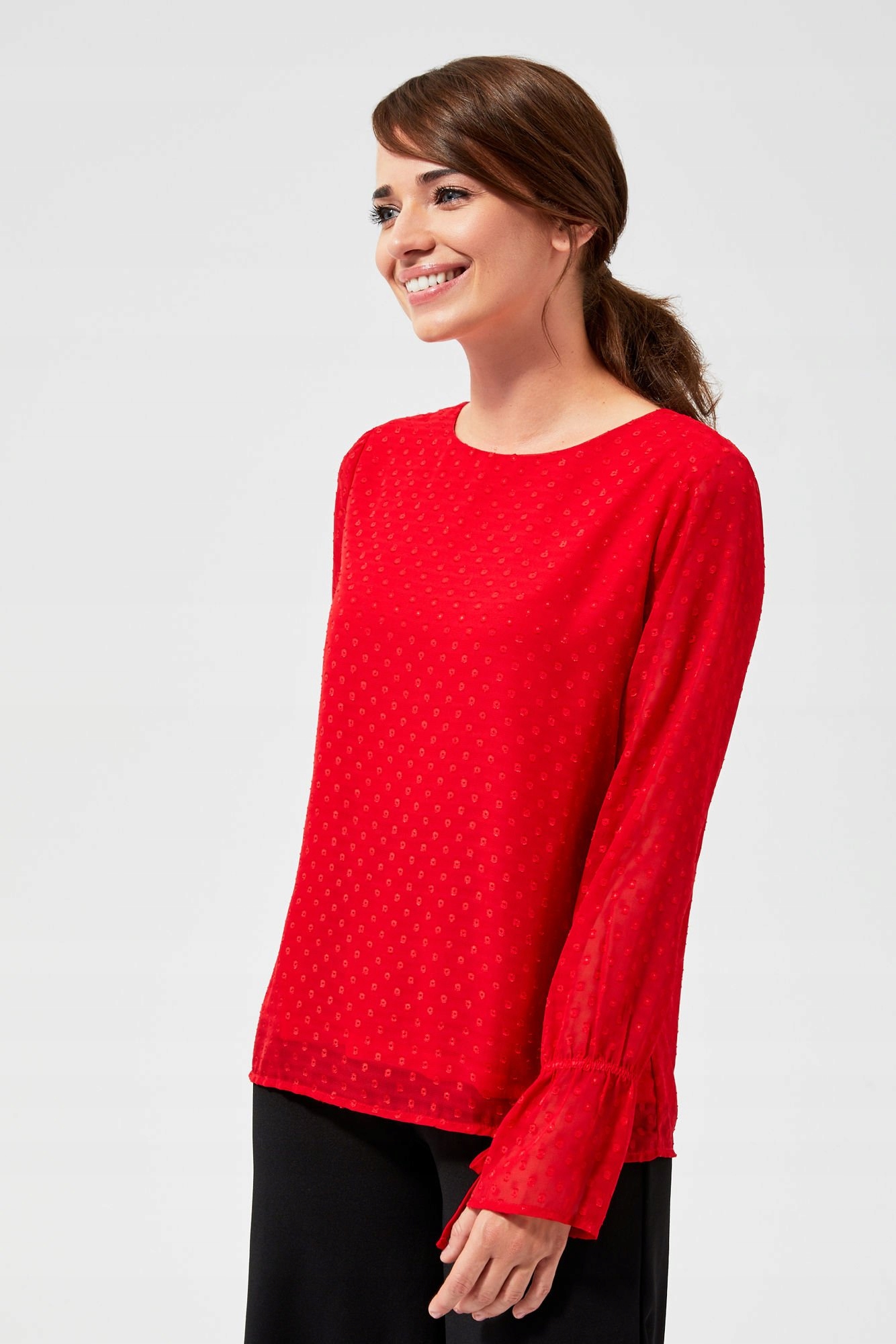 

Moodo Koszula czerwony Z-KO-3057 Red; Xs