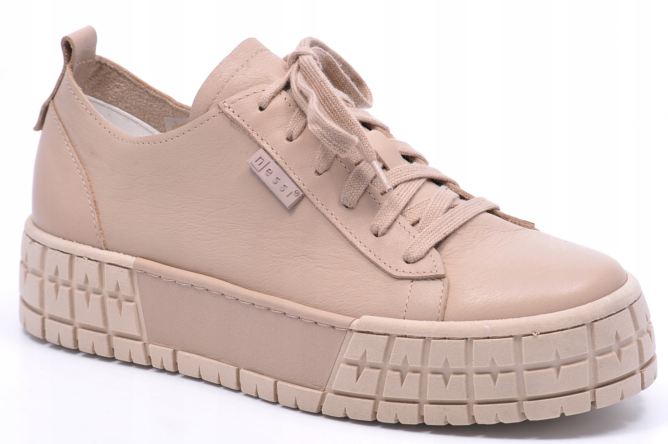 Sneakersy Nessi 21073 Beż 122 Rozmiar 41