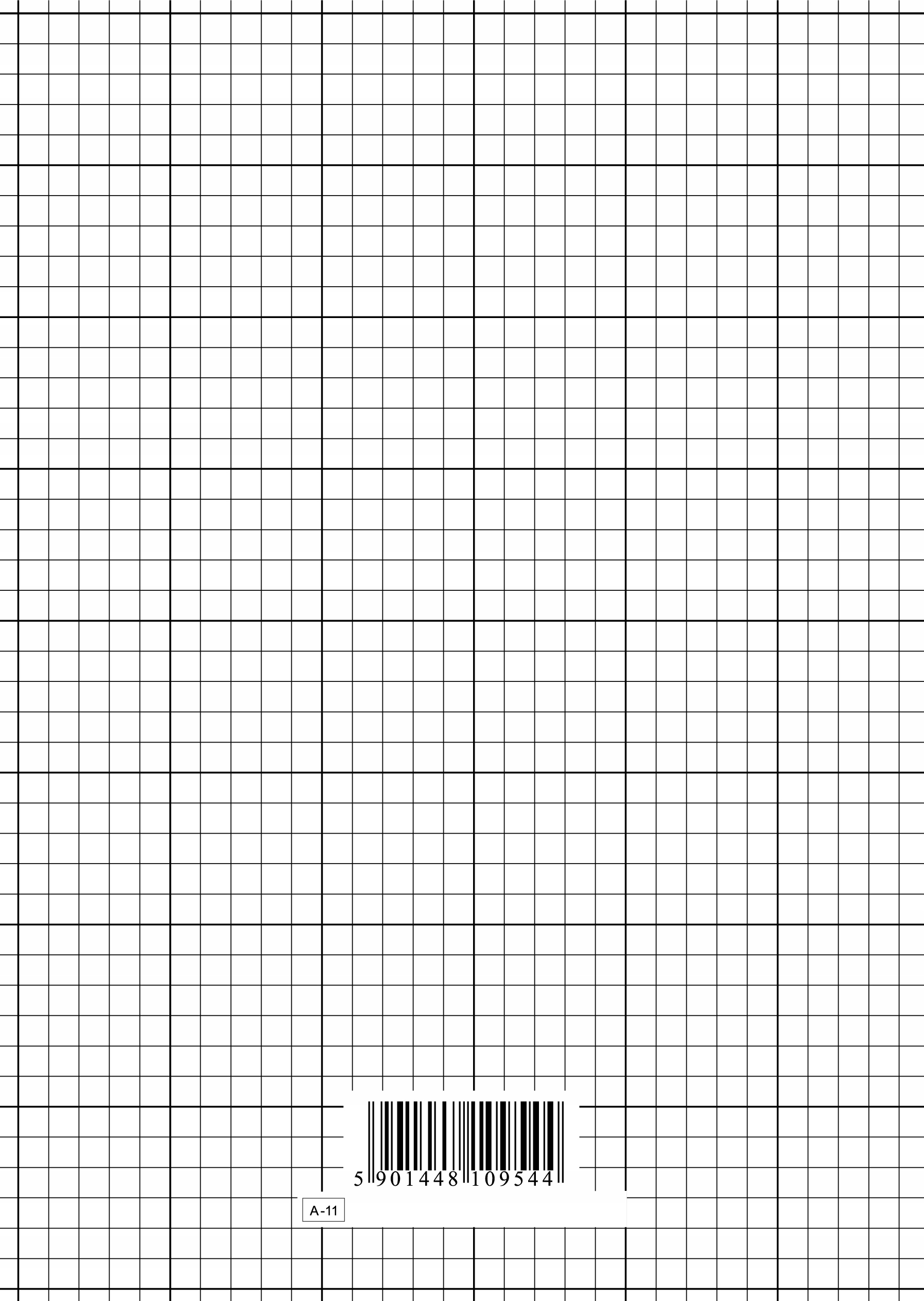 BLOK NOTATNIKOWY W KRATKĘ A5