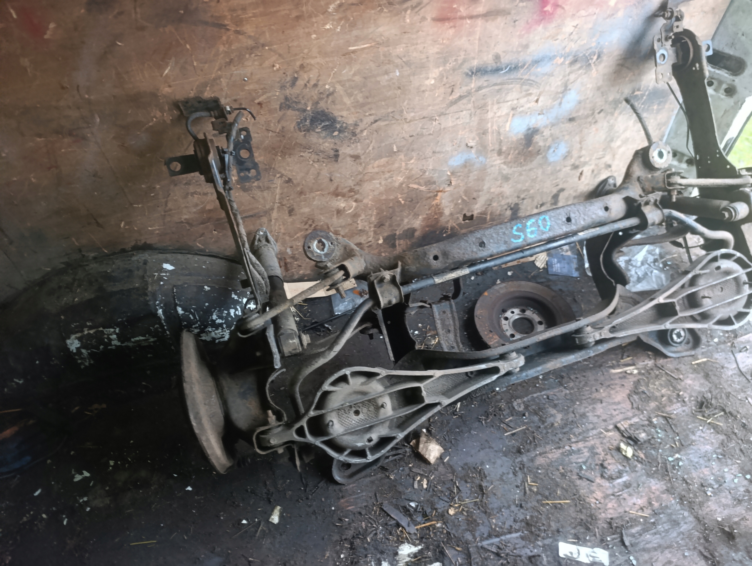 Achsträger heck komplet Volvo S60 II