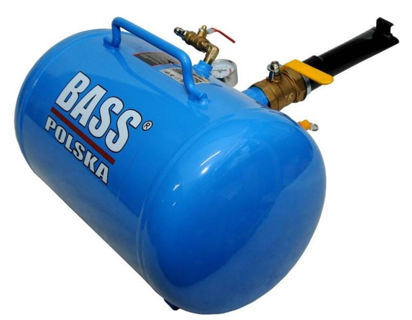 INFLATOR do pompowania kół ZBIORNIK CIŚNIENIOWY pod kompresor 24L 10 BAR Kod producenta 4550B