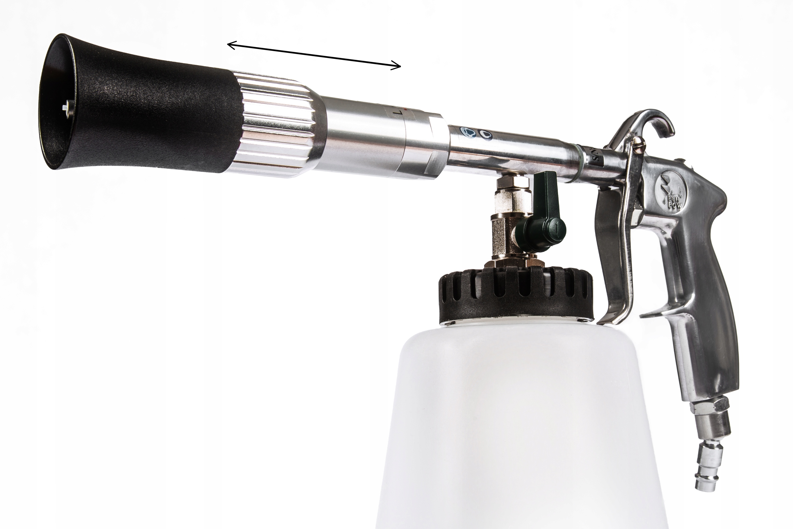 BenBow PRO Cleaning Gun Super Black Metalowa Rurka TORNADO Marka Benbow