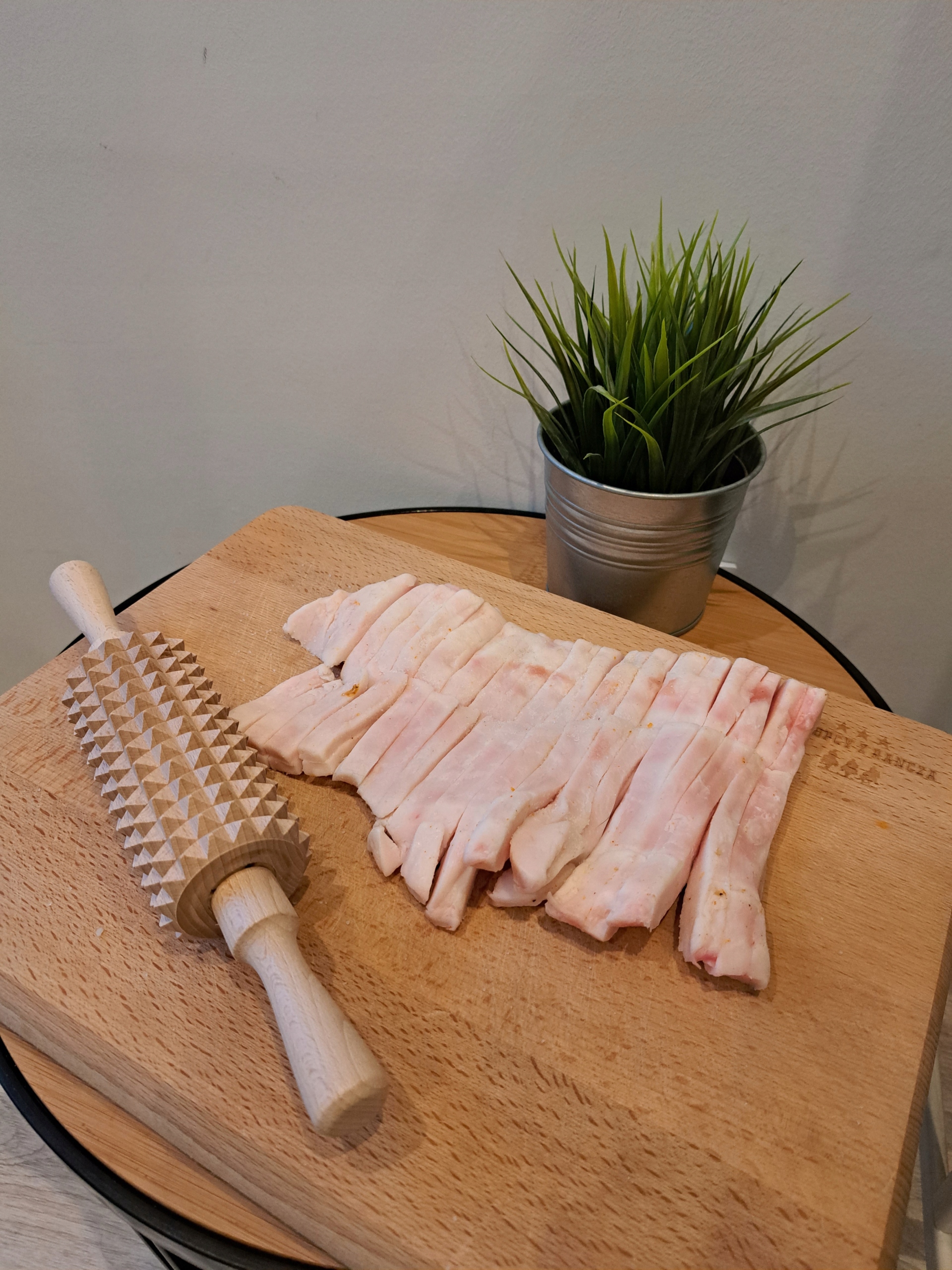 Wałek do Mięsa Z Wypustkami Roller 29 Cm Rodzaj wałek