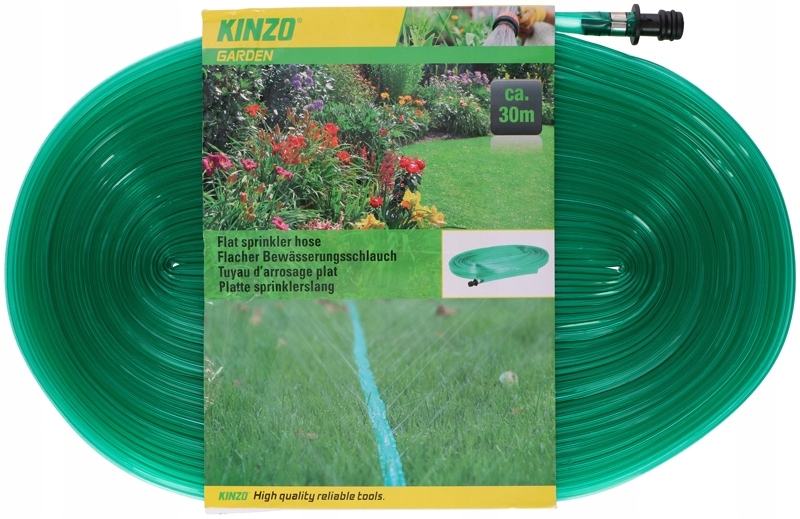 

Wąż zraszający Kroplujący 30 m płaski Kinzo Garden