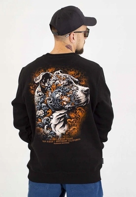 Mikina Pit Bull Bez Kapuce Tattoo černá