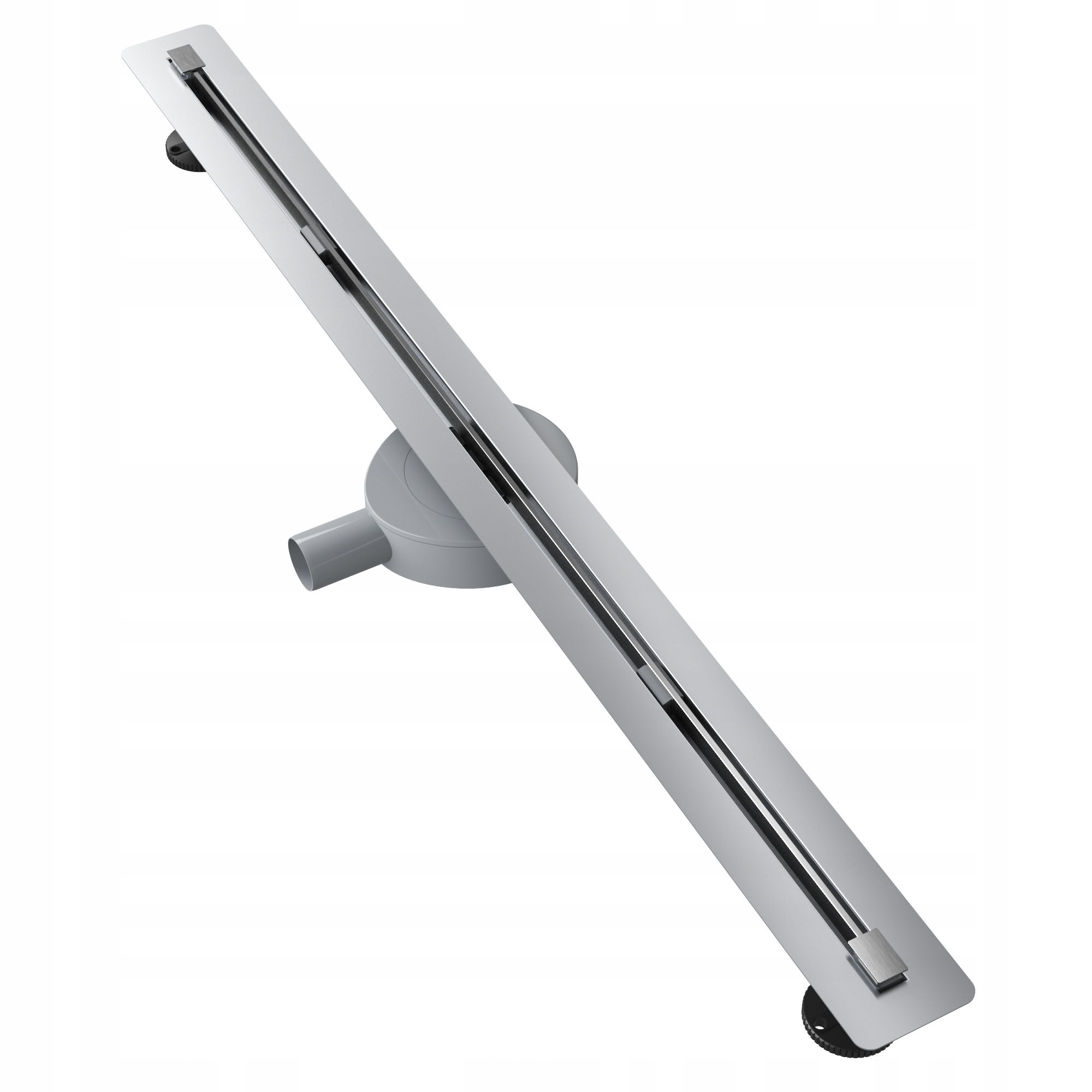 Lineárny Odtok Luno Inox Pod Dlažbu 100 cm Oceľový Sifón Sprchová Vanička