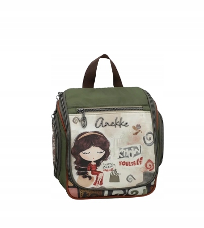 Kosmetyczka Anekke Muse z uchwytem i haczykiem do zawieszenia