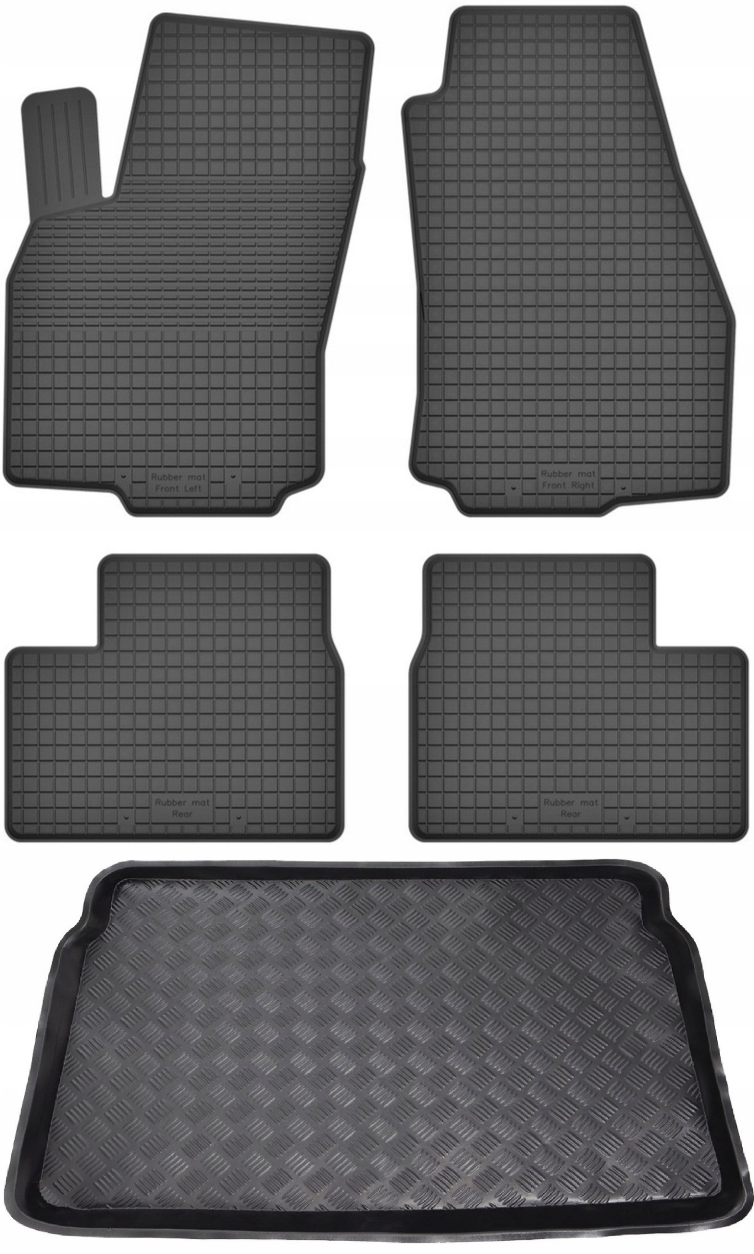 korytka rohožka pro: Opel Astra II G Sedan 1998-