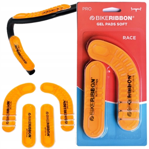 Żelowe Podkładki pod Owijkę na Kierownicę Rowerową Bike Ribbon Tłumienie