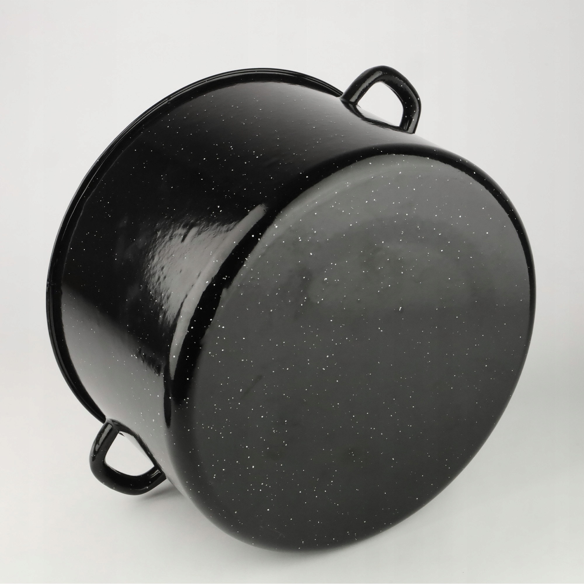 GARNEK EMALIOWANY POWIDLAK Z SITKIEM 15 L DO GOTOWANIA POTRAW PRZETWORÓW