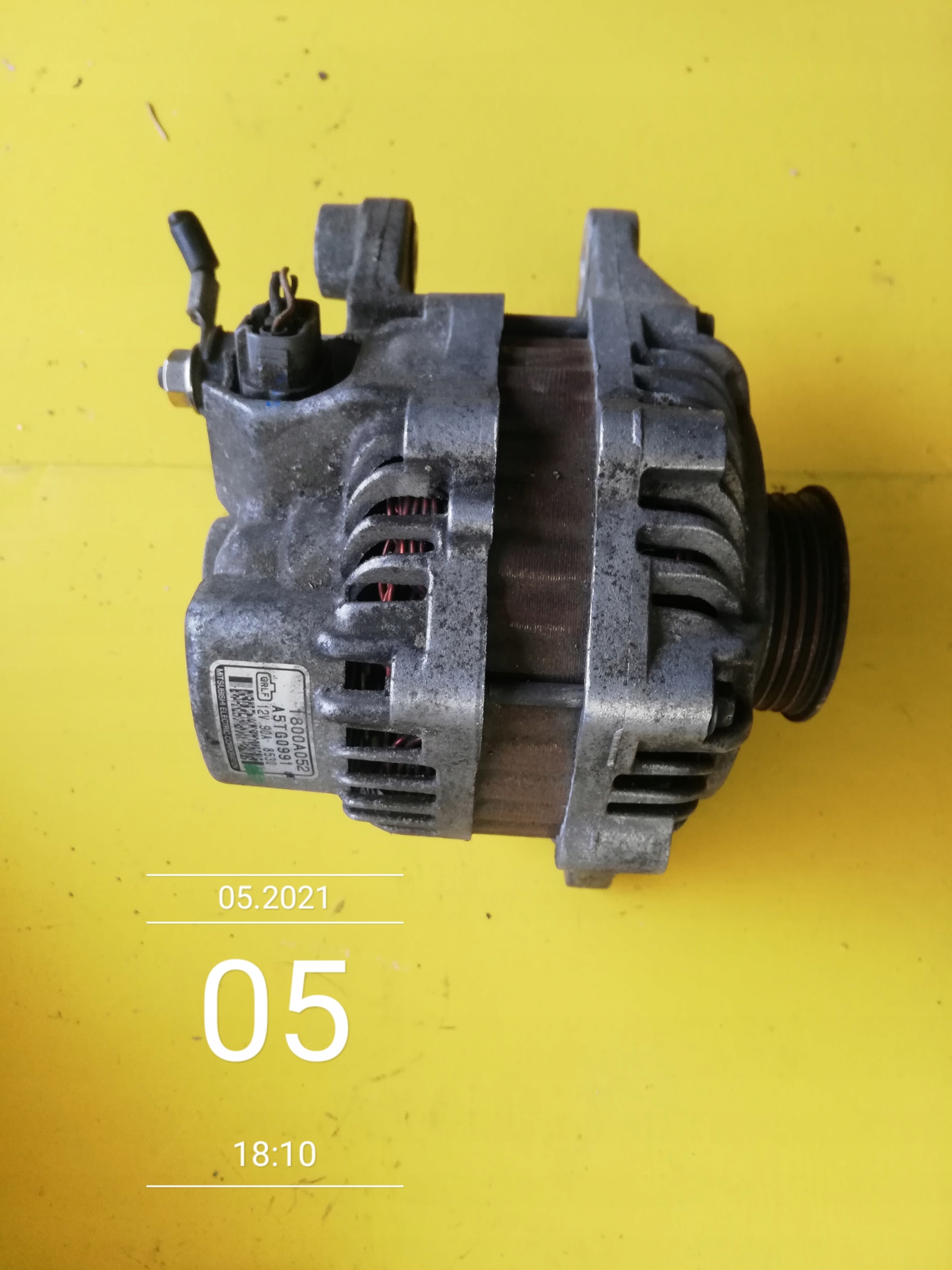 SMART FORTWO 451 ALTERNATOR 1800A052