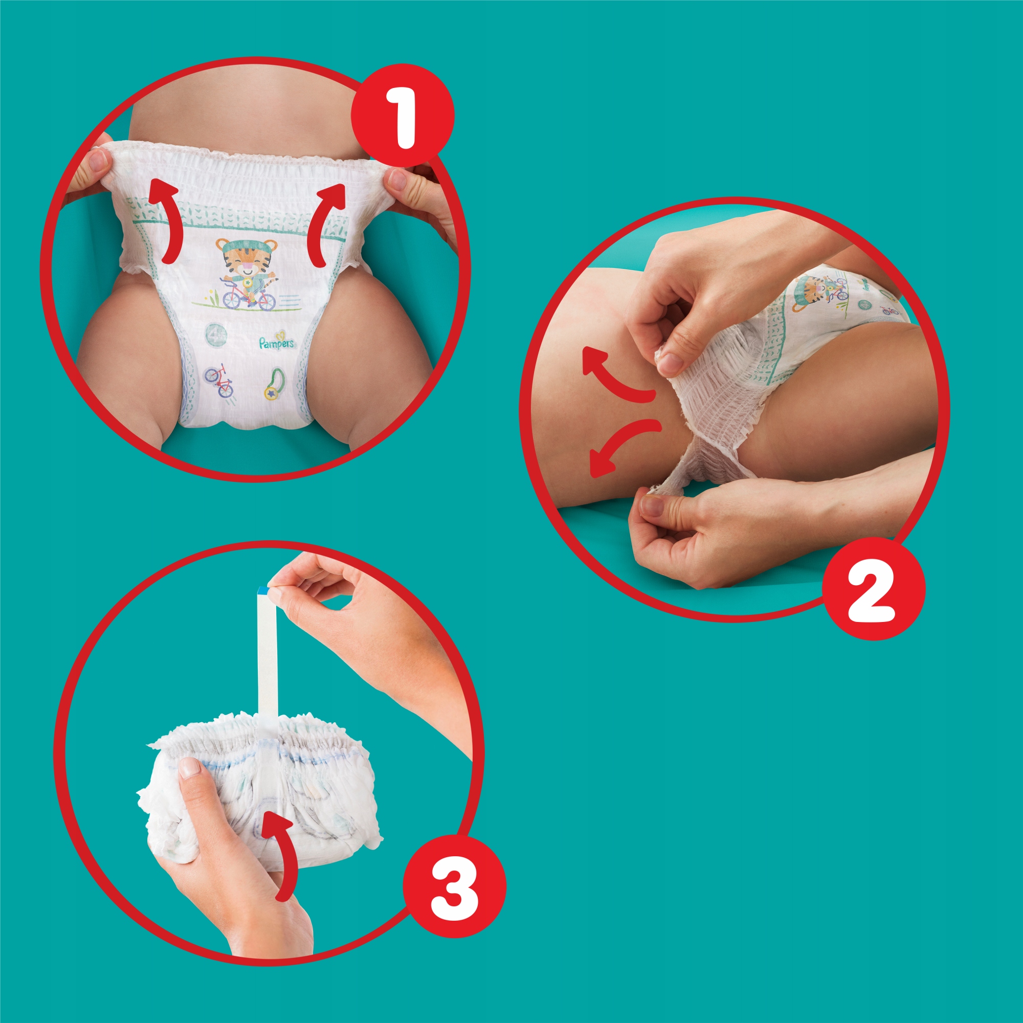 Pampers Pants 5 2x66 szt. 12-17 kg Pieluchomajtki Psi Patrol Rozmiar Rozmiar 5