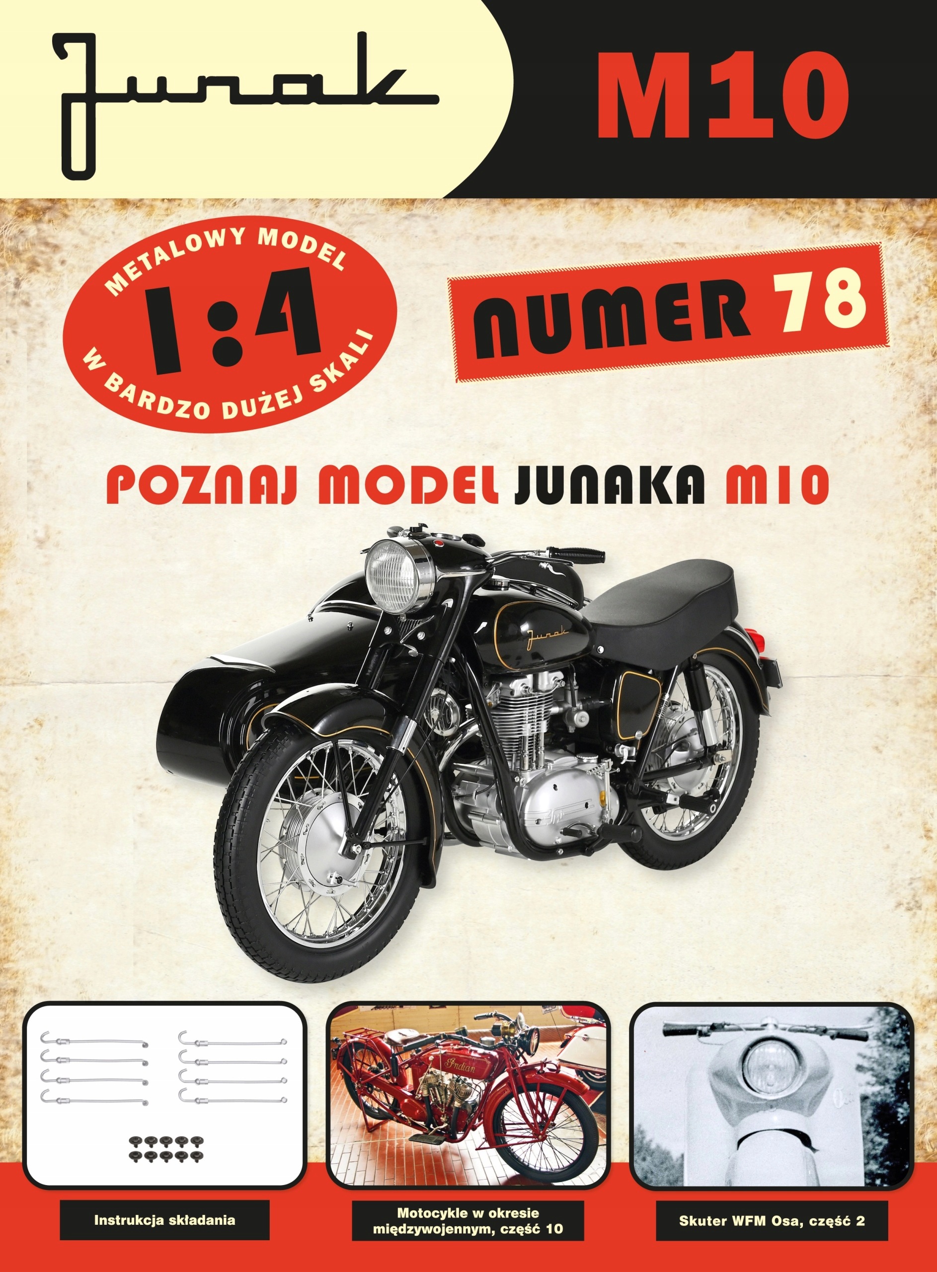 Kolekcja Junak M10 nr 78 dodatki