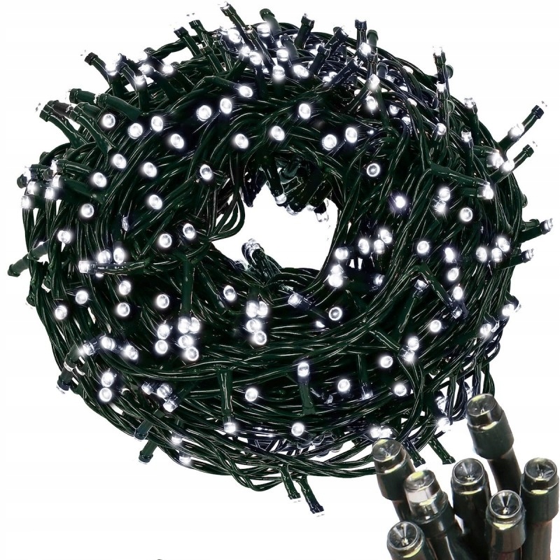 LAMPKI CHOINKOWE 1000 LED ZEWNĘTRZNE EFEKTY FLASH Stan opakowania oryginalne