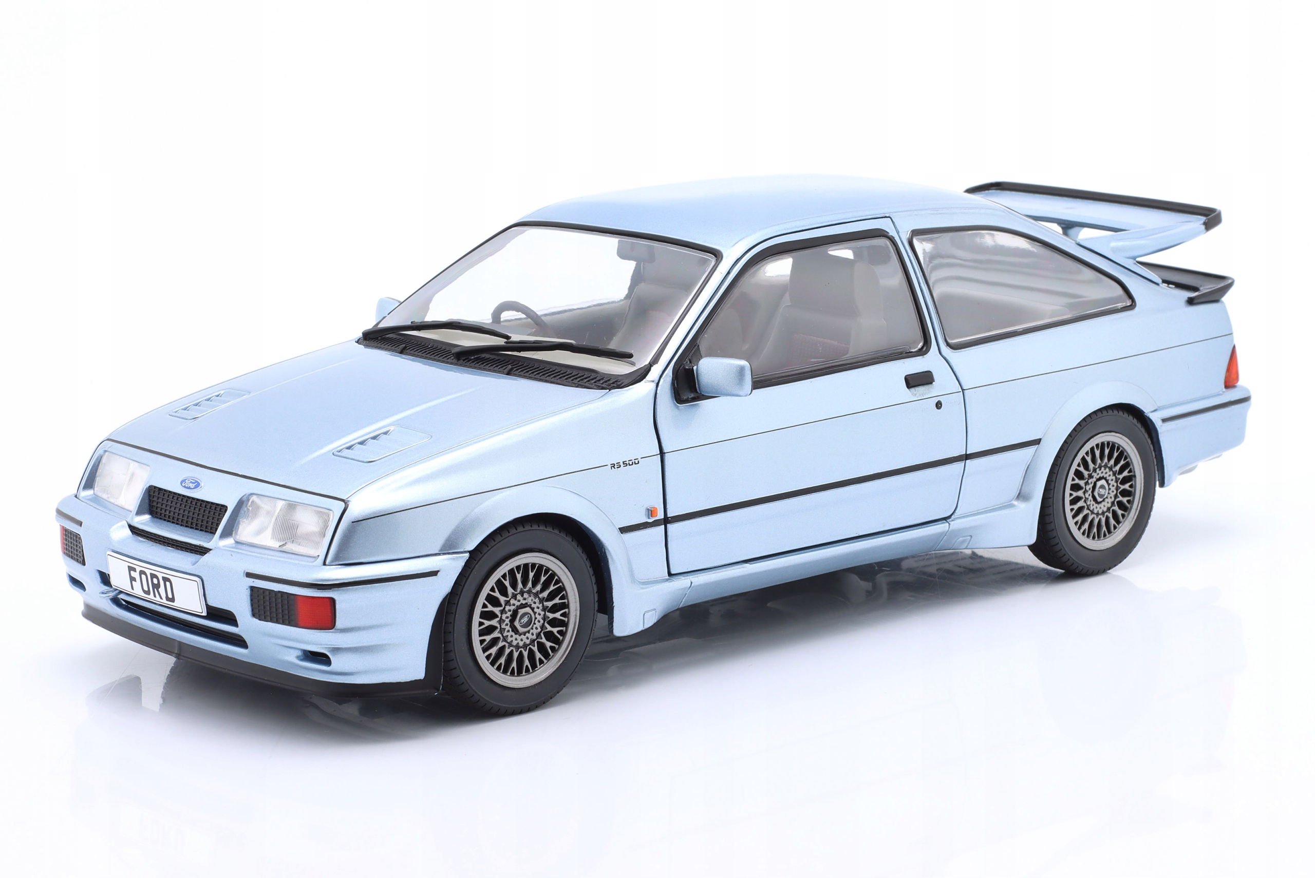 Ford Sierra Rs 500 RS500 Cosworth 1987 Glacier Blue Solido 1:18 1/18 Model
