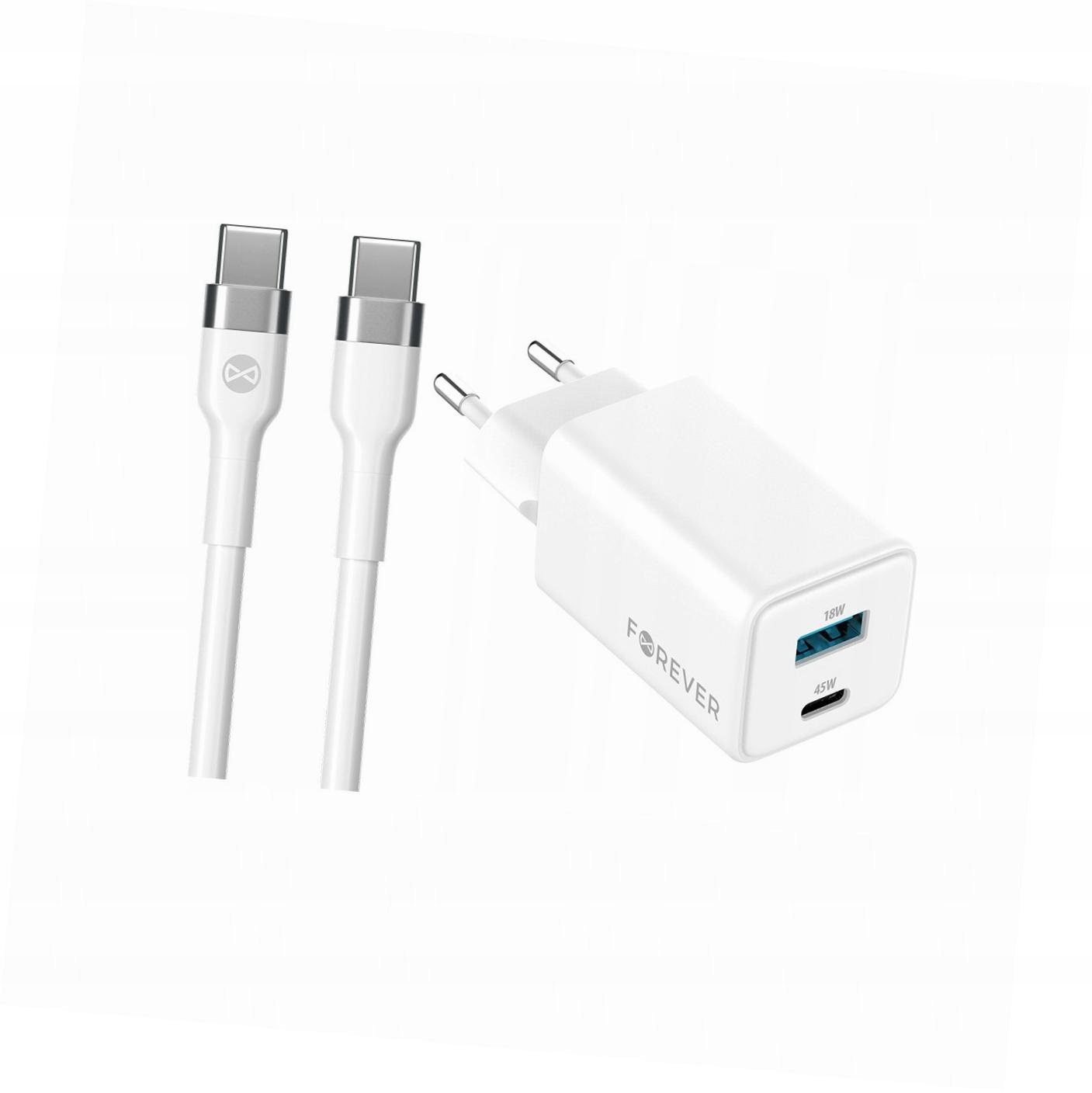 Szybka ładowarka GaN 45W Usb-c z kablem do Xiaomi Redmi Note 11 Pro 5G