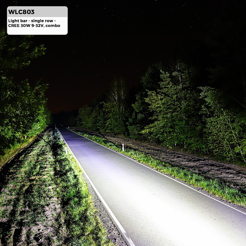 HALOGEN LED DALEKOSIEZNY LIGHT BAR 30W 18CM M TECH Light Source LED