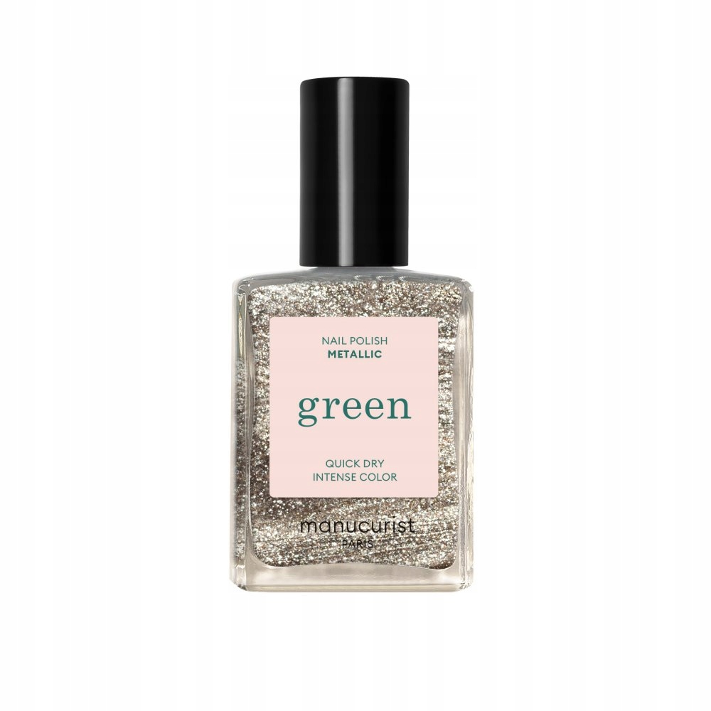Manucurist Green Nail Polish Lak Na Nehty Metallic 15 ml