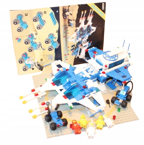 LEGO SPACE CLASSIC 6980 INSTRUKCJA ZESTAW Galaxy Commander