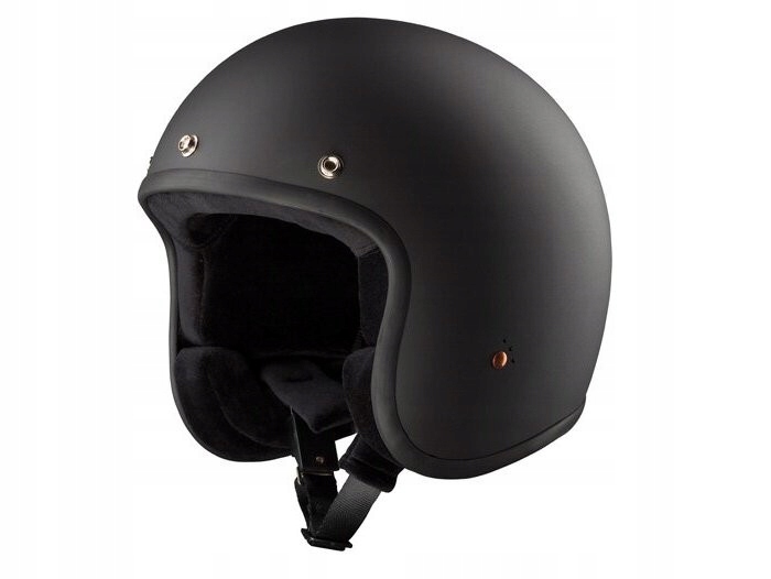 KASK BANDIT ECE JET CZARNY MATOWY L