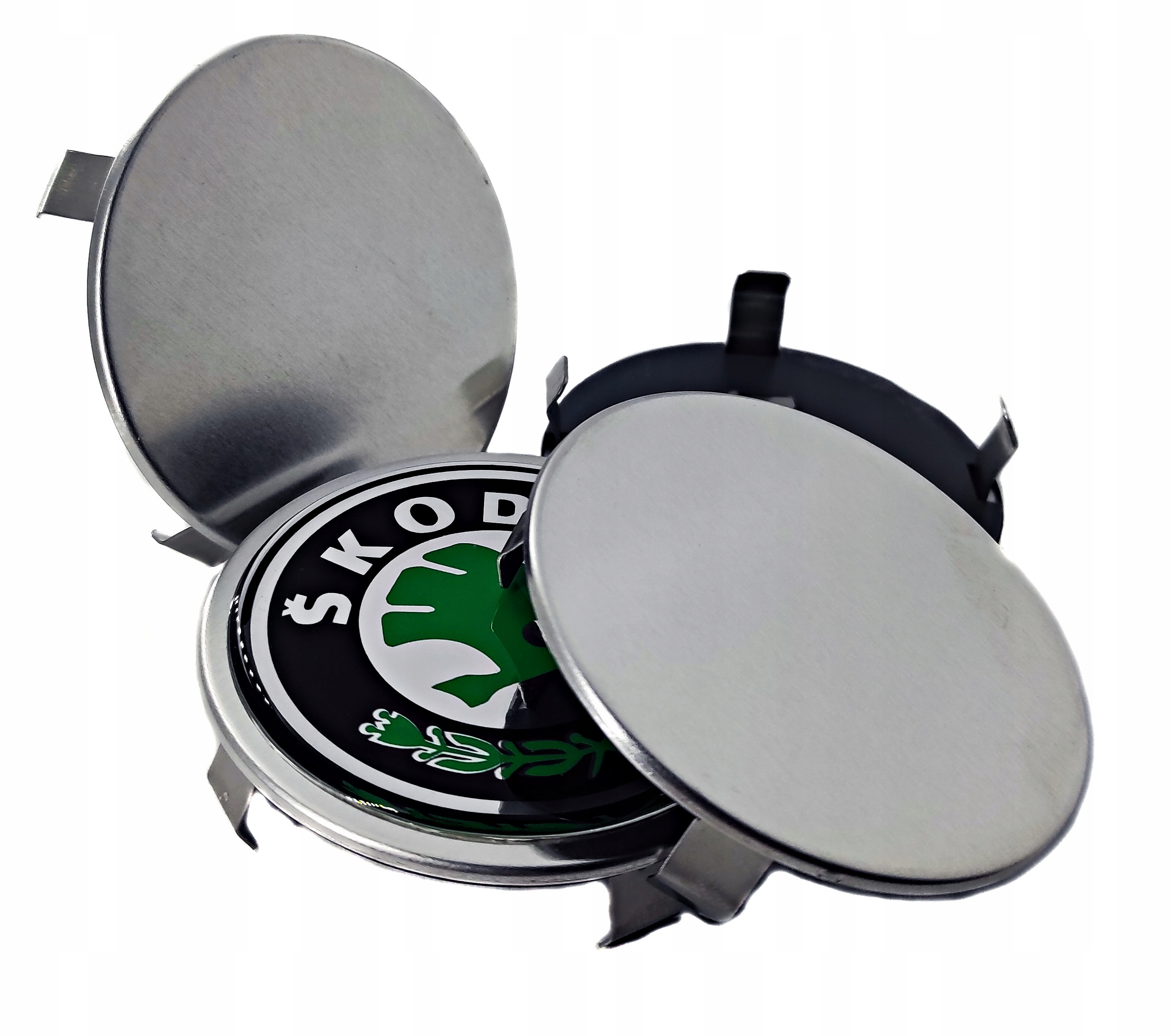 

Dekielki zaślepki kapsle felg alu do Skoda 67mm