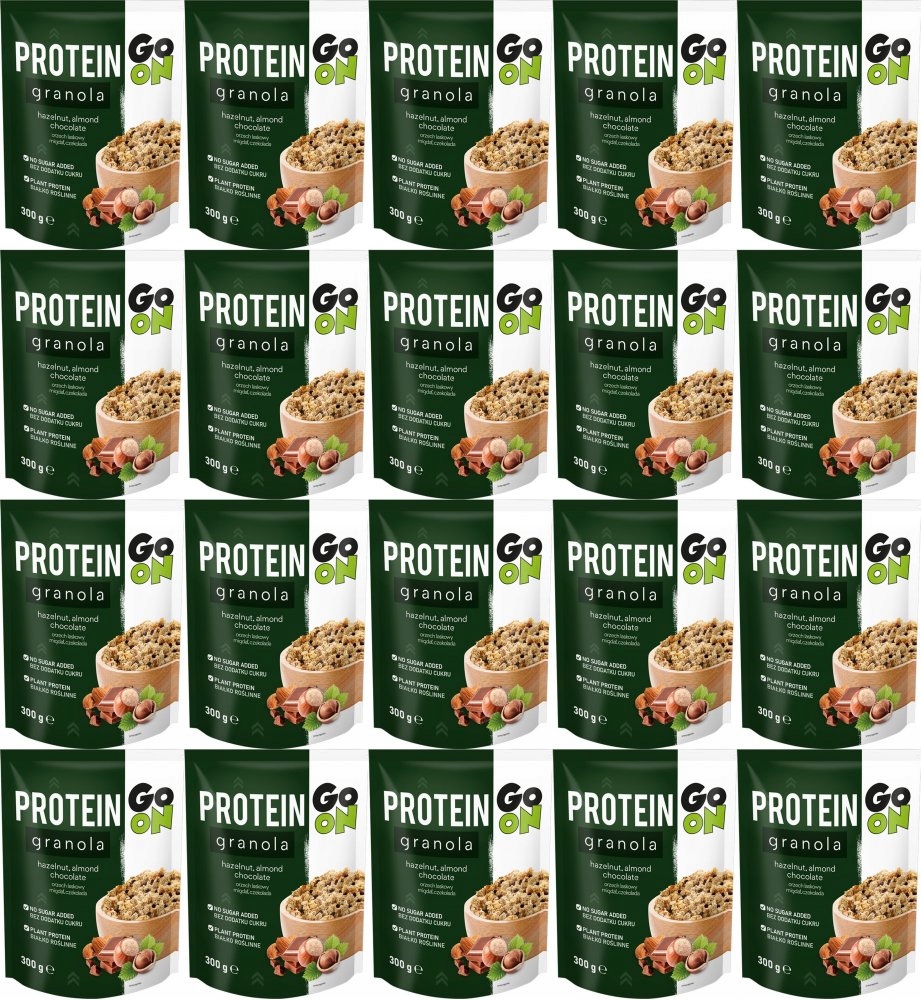 Sante Go On Protein Granola Proteinowa Z Orzechami 300g x20