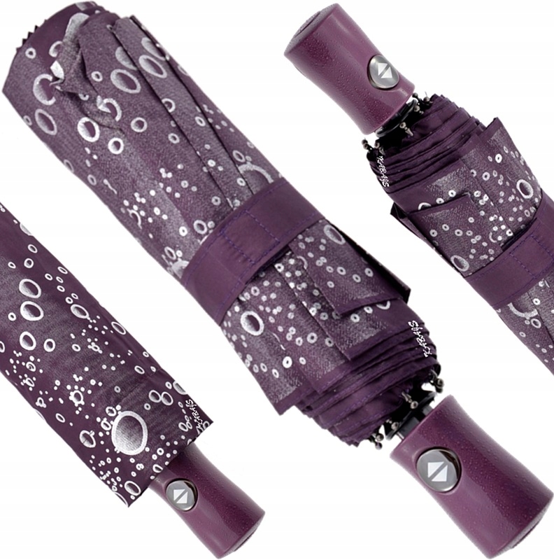 AUTOMATYCZNA SKŁADANA PARASOLKA DAMSKA WŁÓKNO