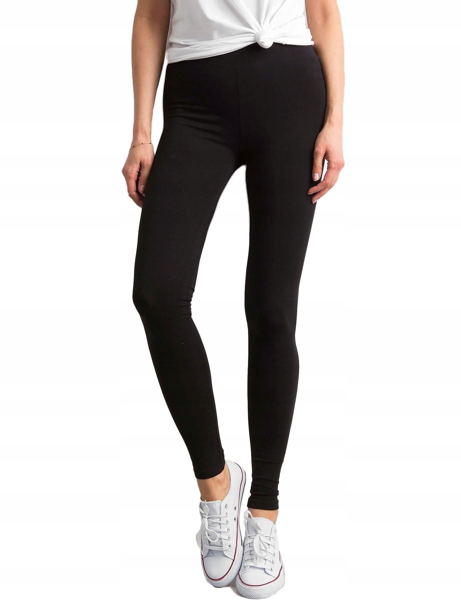 

Legginsy Bawełniane długie gładkie Damskie - XL
