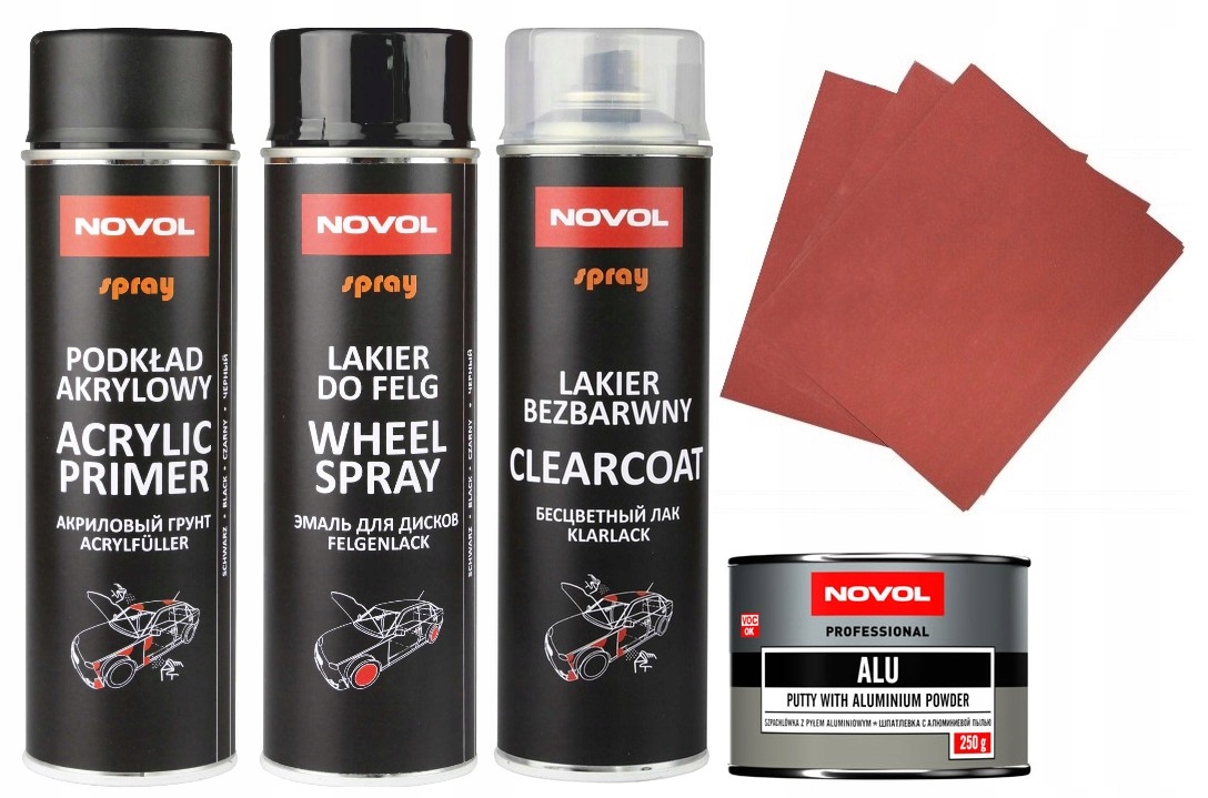 

Novol Lakier Zestaw Do Malowania Regeneracji Felg
