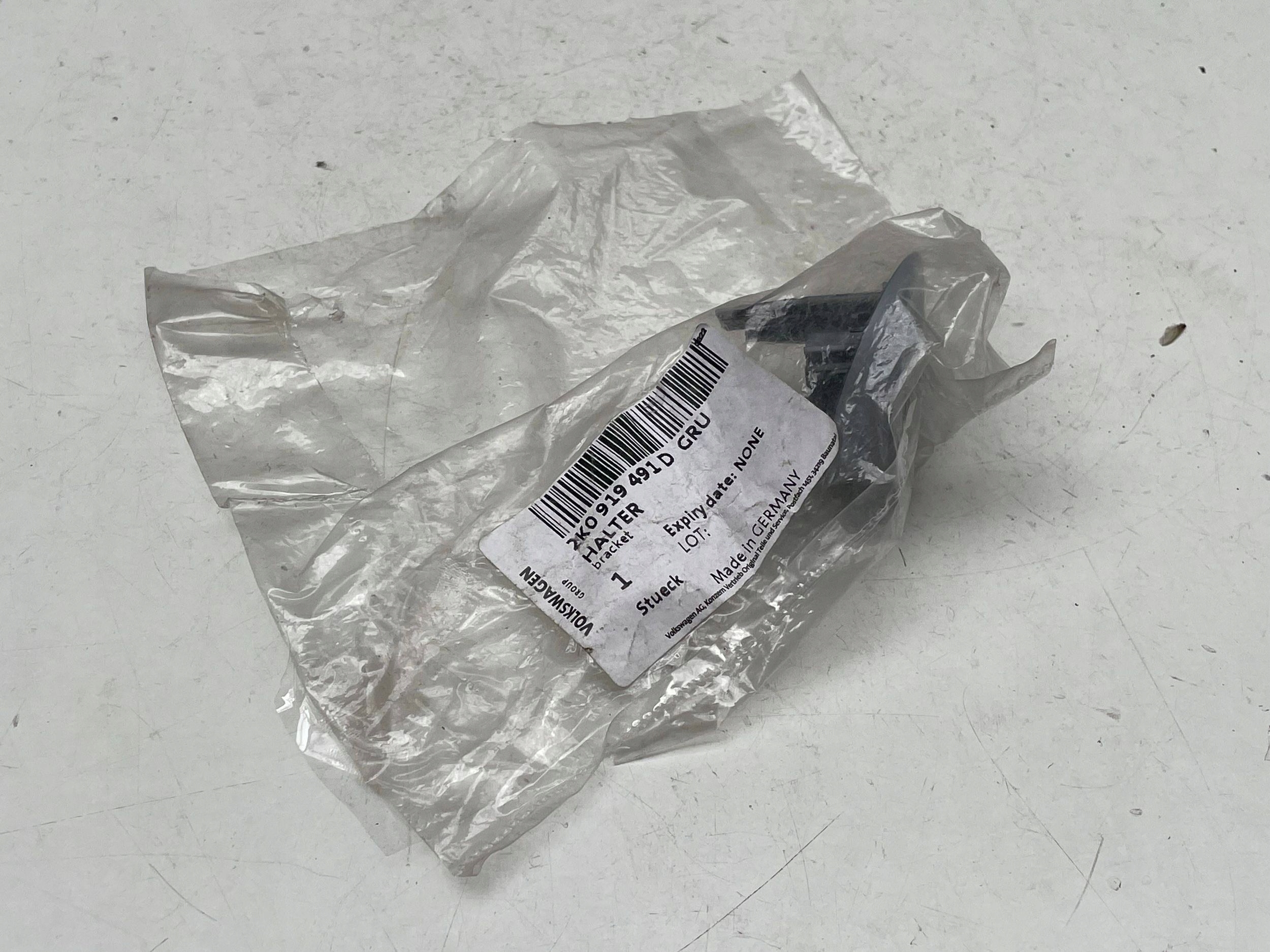 VW CADDY Poignée Support plaque Capteur PDC 2K0919491B !J
