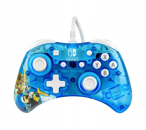 PDP SWITCH Pad przewodowy Rock Candy ZELDA