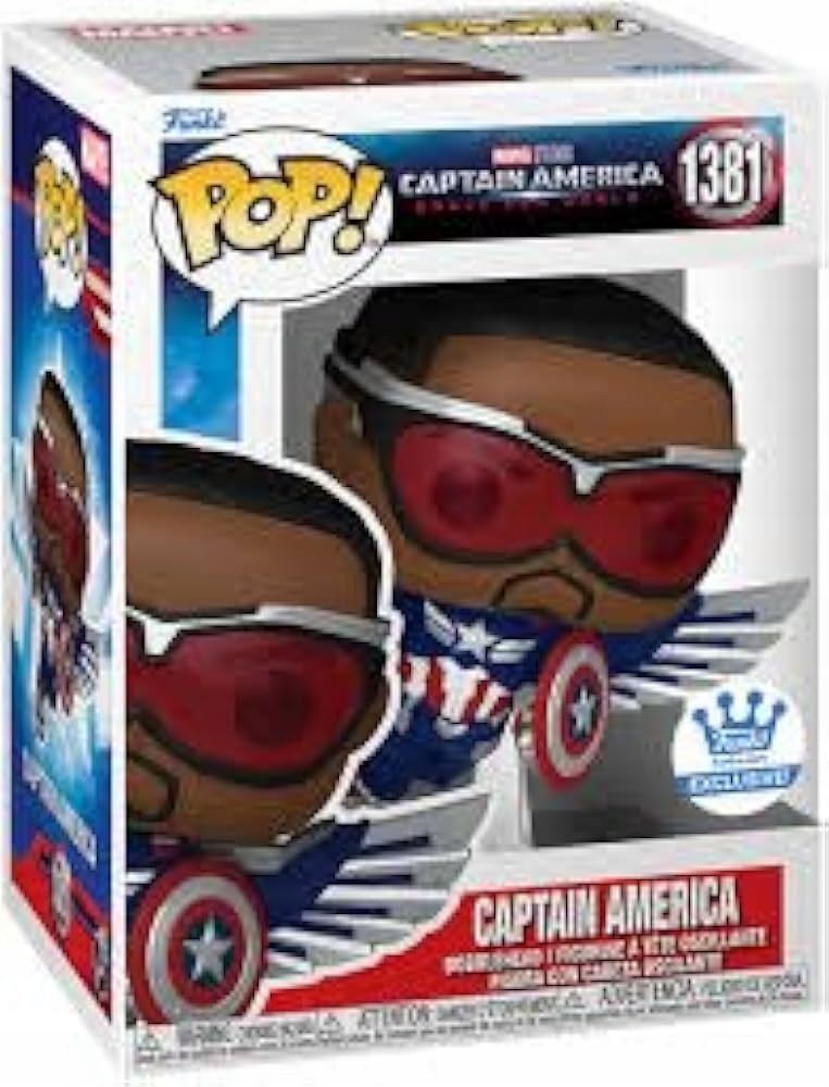 Funko Pop Captain America: Brave New World 1381 Captain America Speciální edice