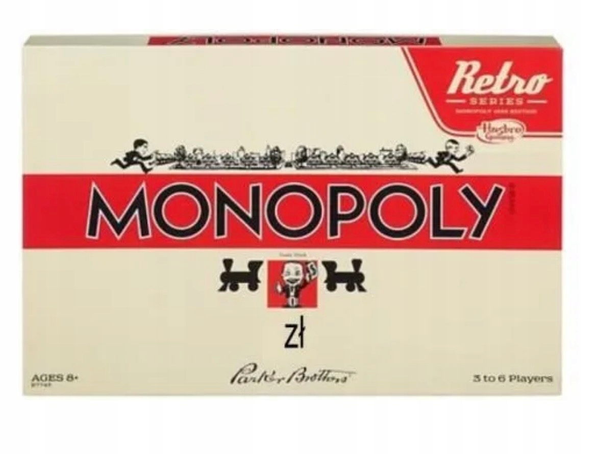Gra planszowa Monopoly Retro Hasbro