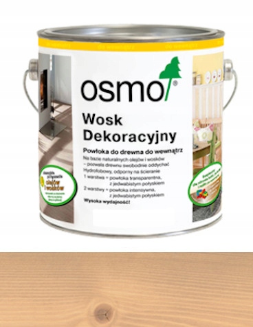 

Osmo Wosk dekoracyjny, olej 0,125L Buk parzony