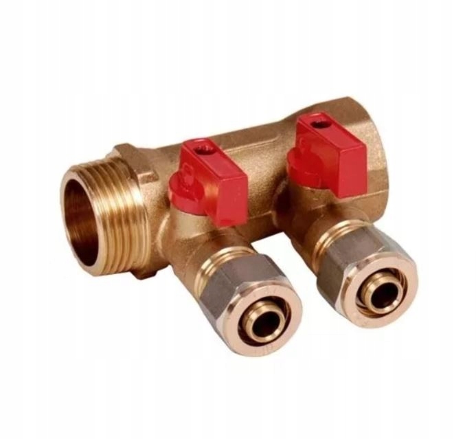 

Rozdzielacz Pex 1 x 16MM x 2 Sekcyjny Ciepła Woda