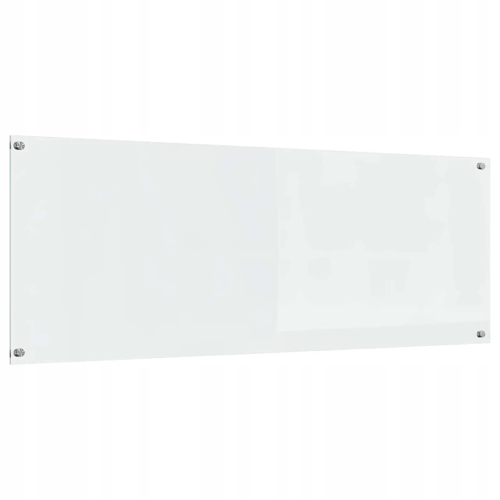 vidaXL Kuchyňský obklad Transparentní 110 x 40 cm tvrzené sklo