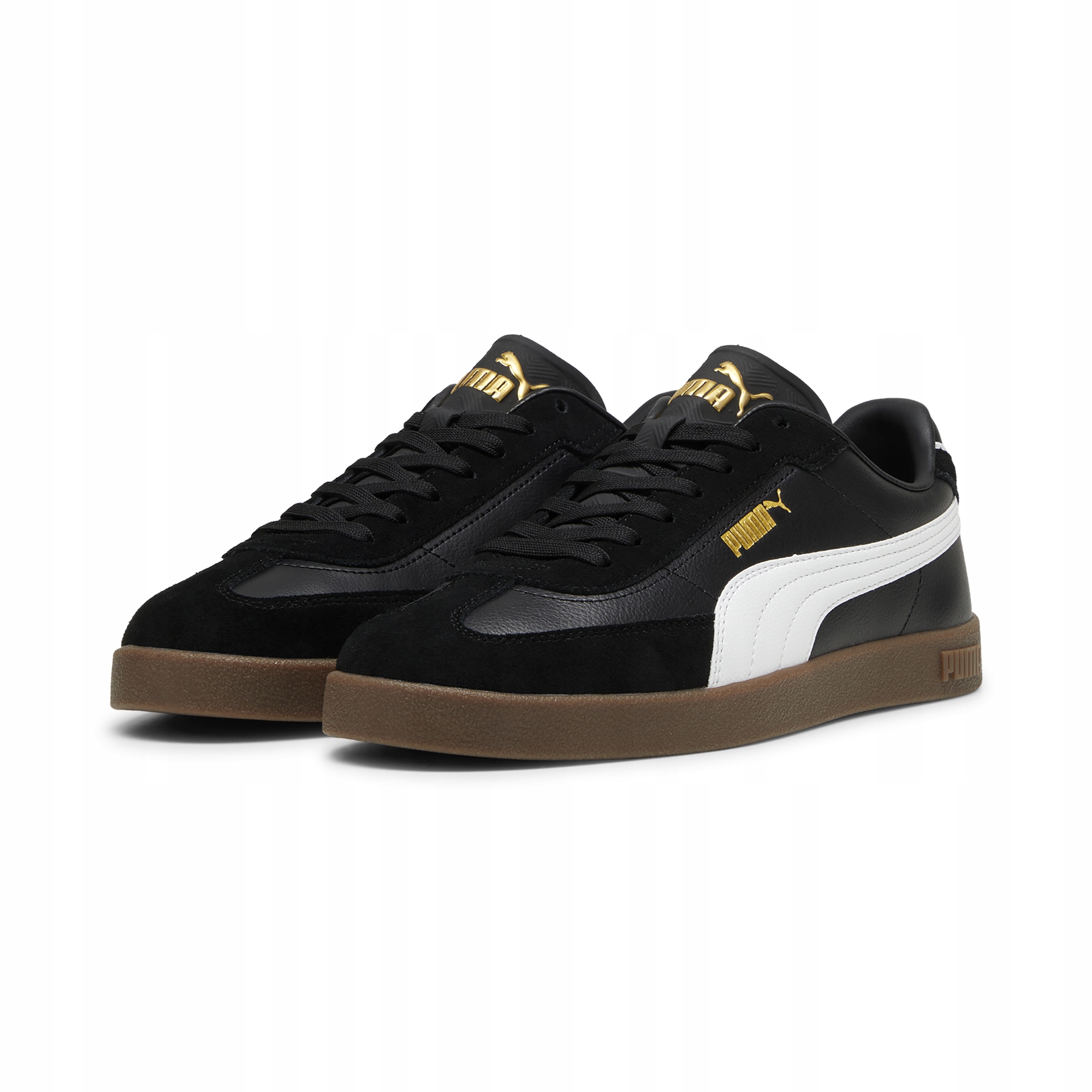 Buty męskie sportowe Puma Club II Era 39744702 skórzane czarne 44