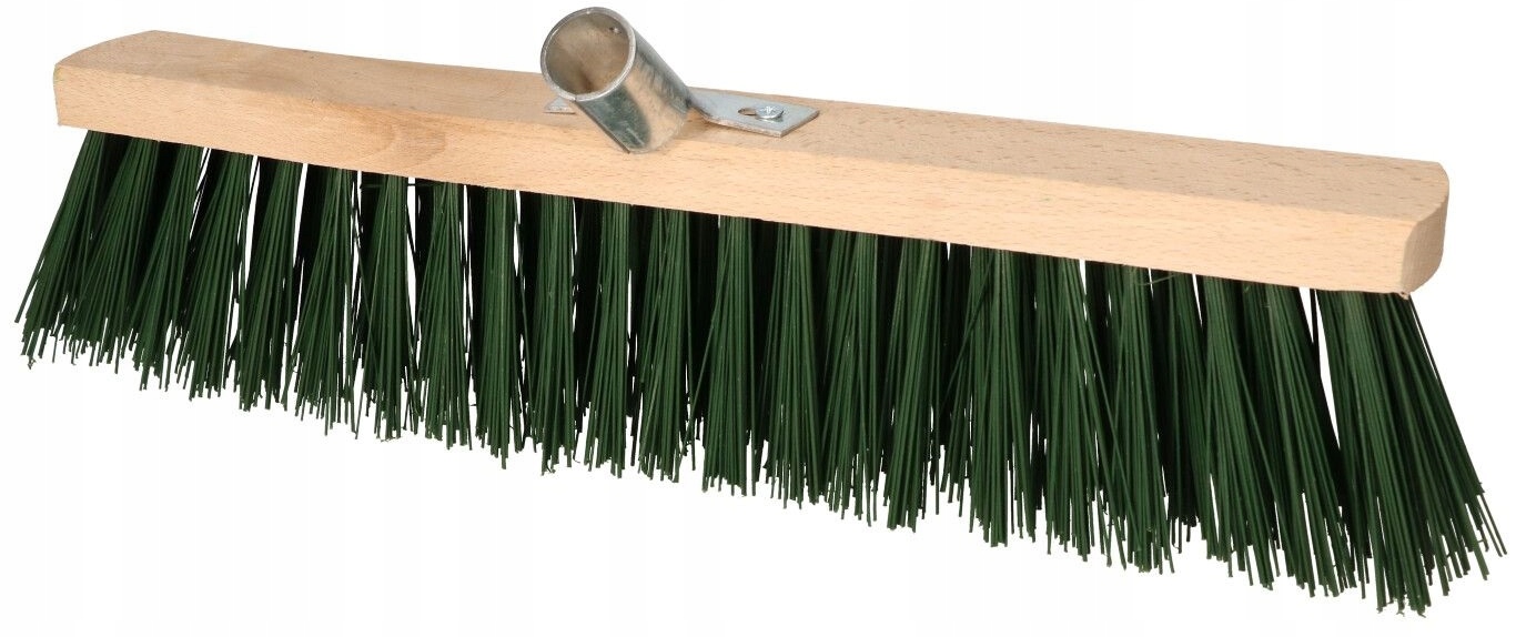 ZAMIATACZ ULICÓWKA Z DREWNIANYM TRZONEM 600 MM Zasilanie ręczne