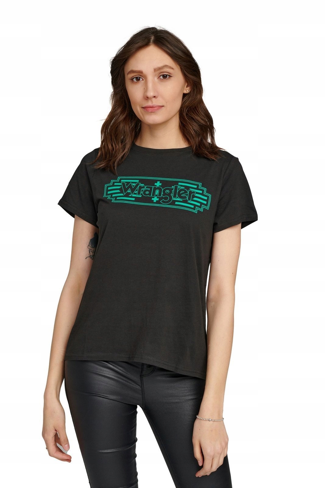 

Wrangler Ss Graphic Tee Faded Black W7Z4EVXV6 M