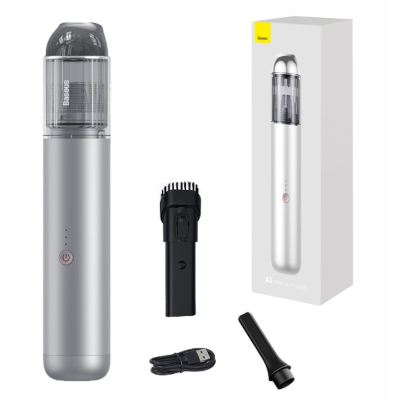 Bezprzewodowy odkurzacz samochodowy Baseus 15000Pa