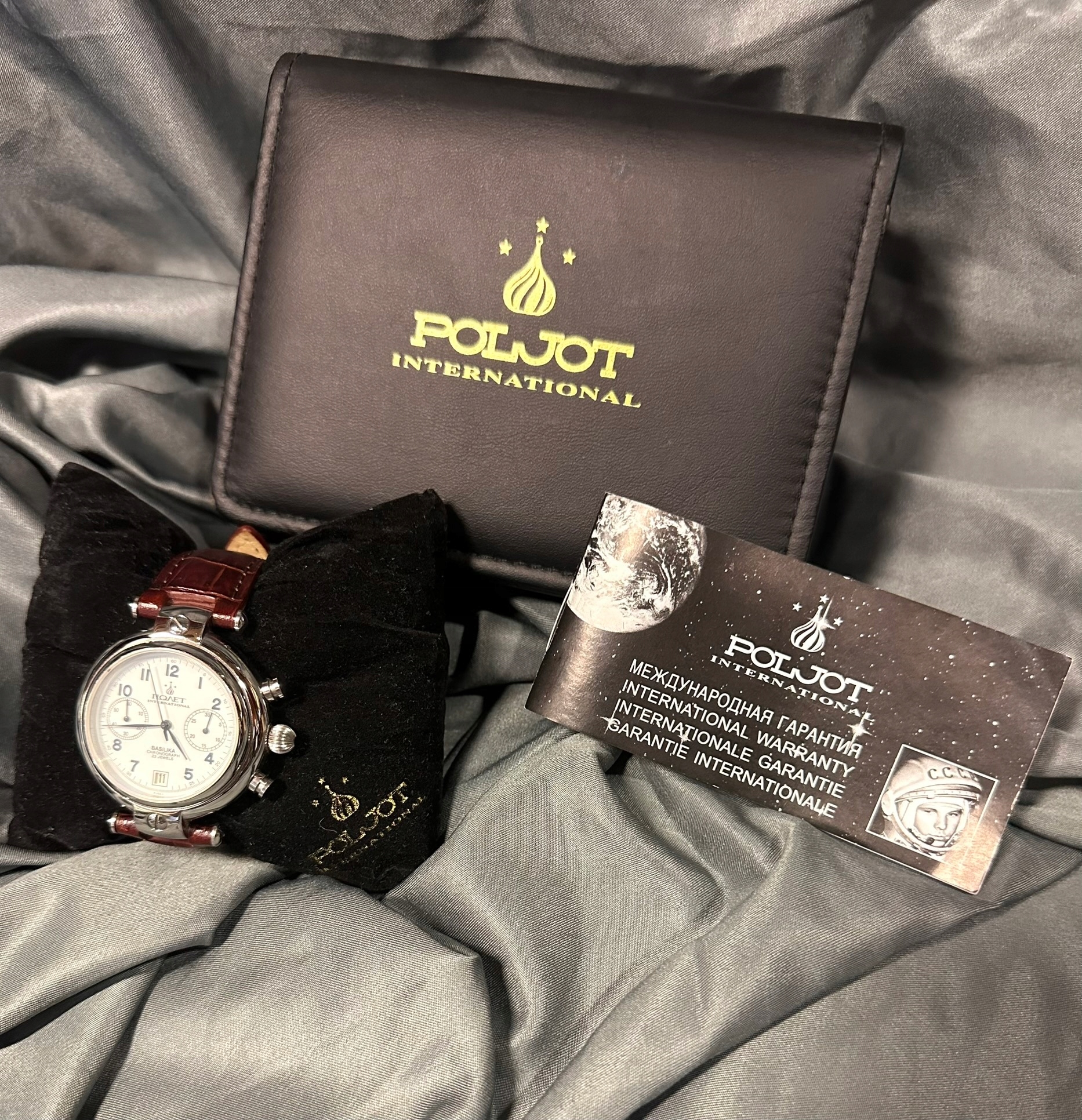 Zegarek POLJOT International Basilika Chronograph Rodzaj analogowe