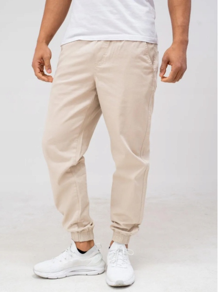

Spodnie Jigga Joggery Chino Total Beżowe m.15 S