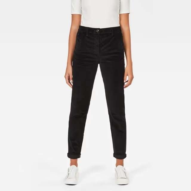 Dámské kalhoty G-Star Bronson High Skinny Chino W25L32 černé