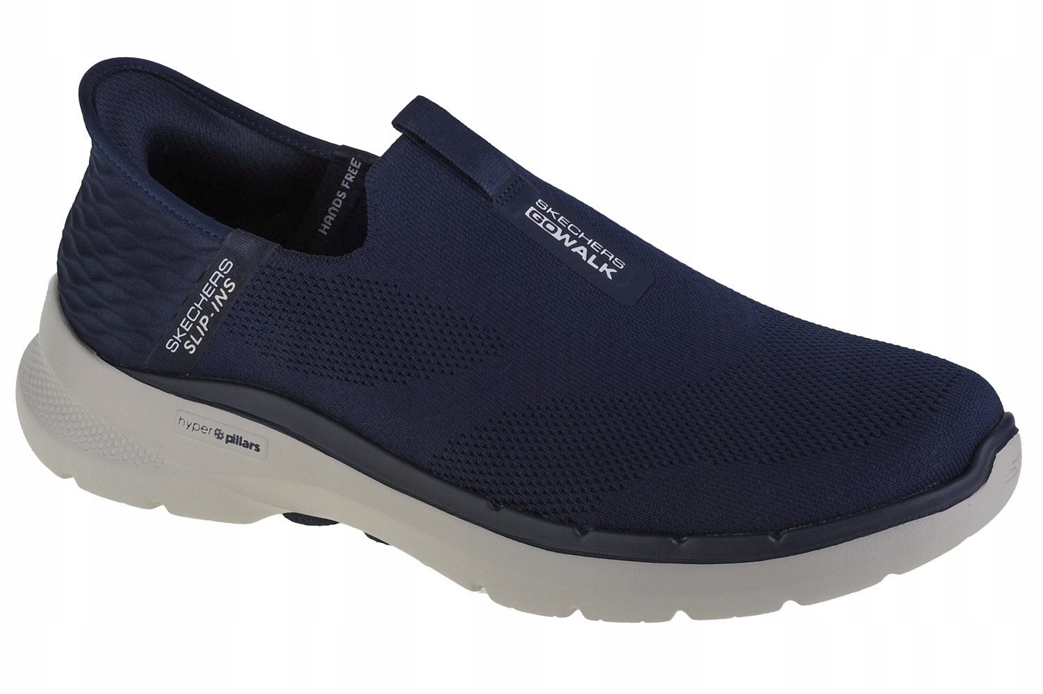 Skechers Go Walk 6 Easy On (44,5) Tenisky Pánské Látka Tmavě modrá