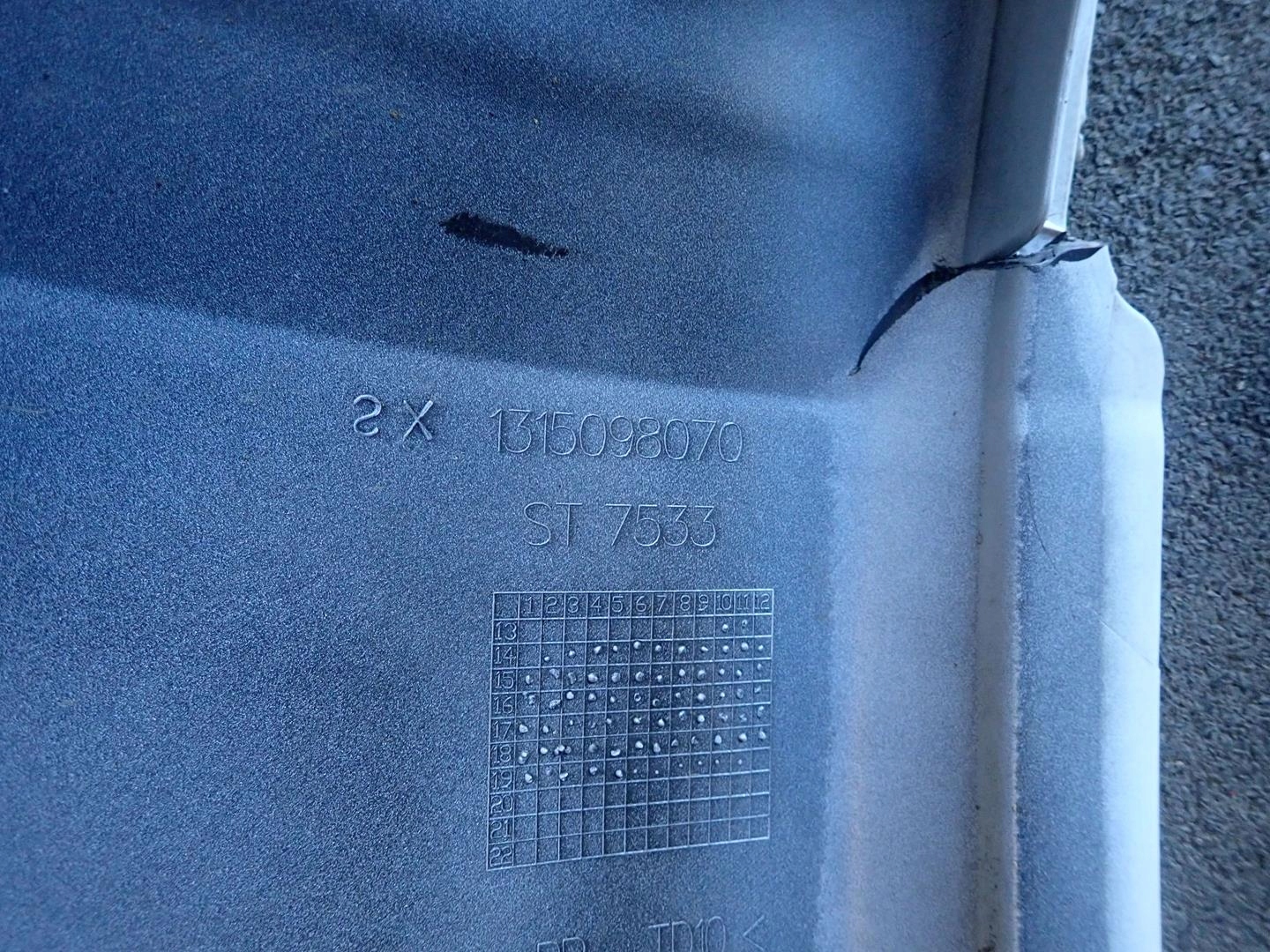 bumper corner left DUCATO BOXER JUMPER LIFT 14