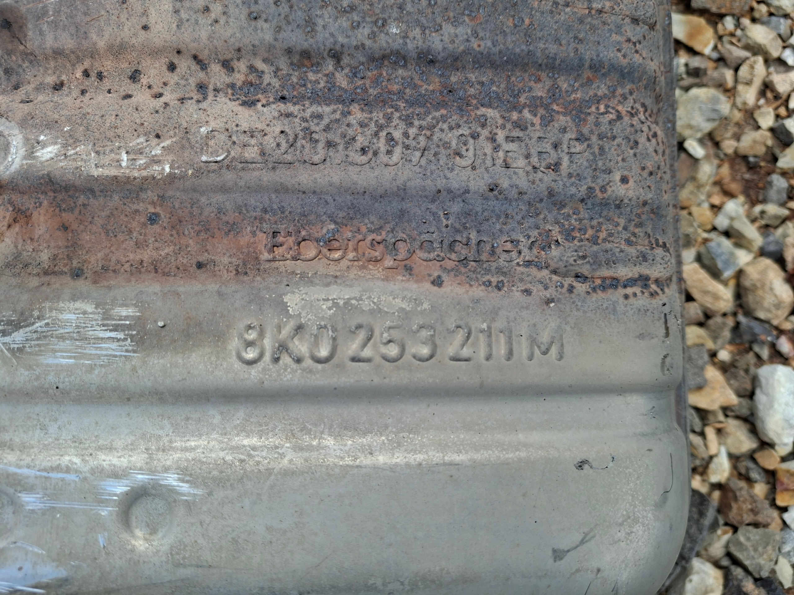 AUDI A4 A5 Q5 muffler, exhaust 8K0253211M