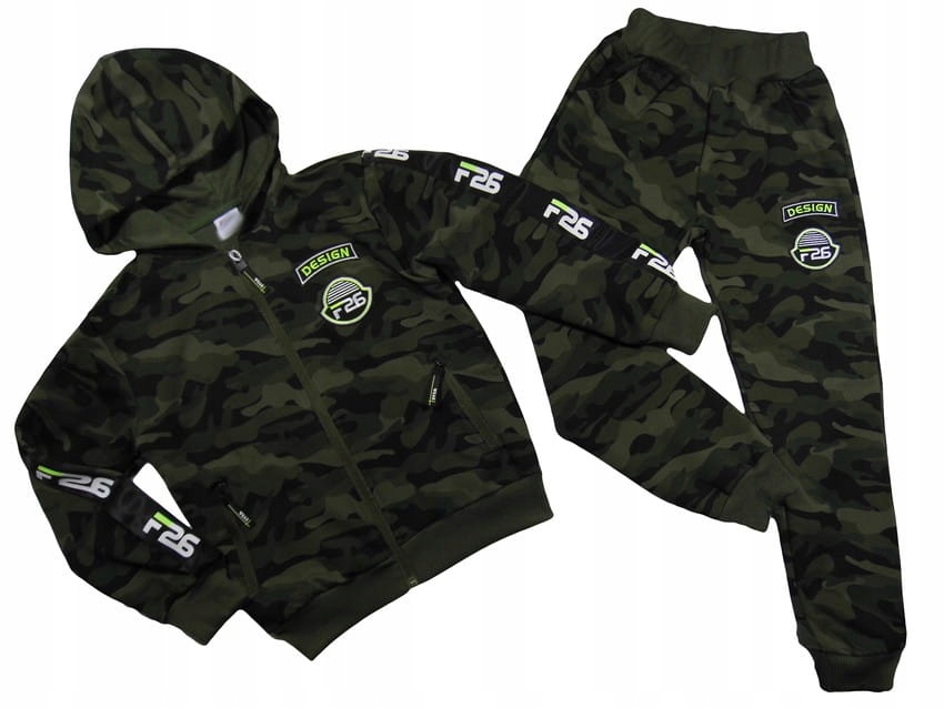 

dres moro Army Design 681A bluza spodnie 12Y fluo