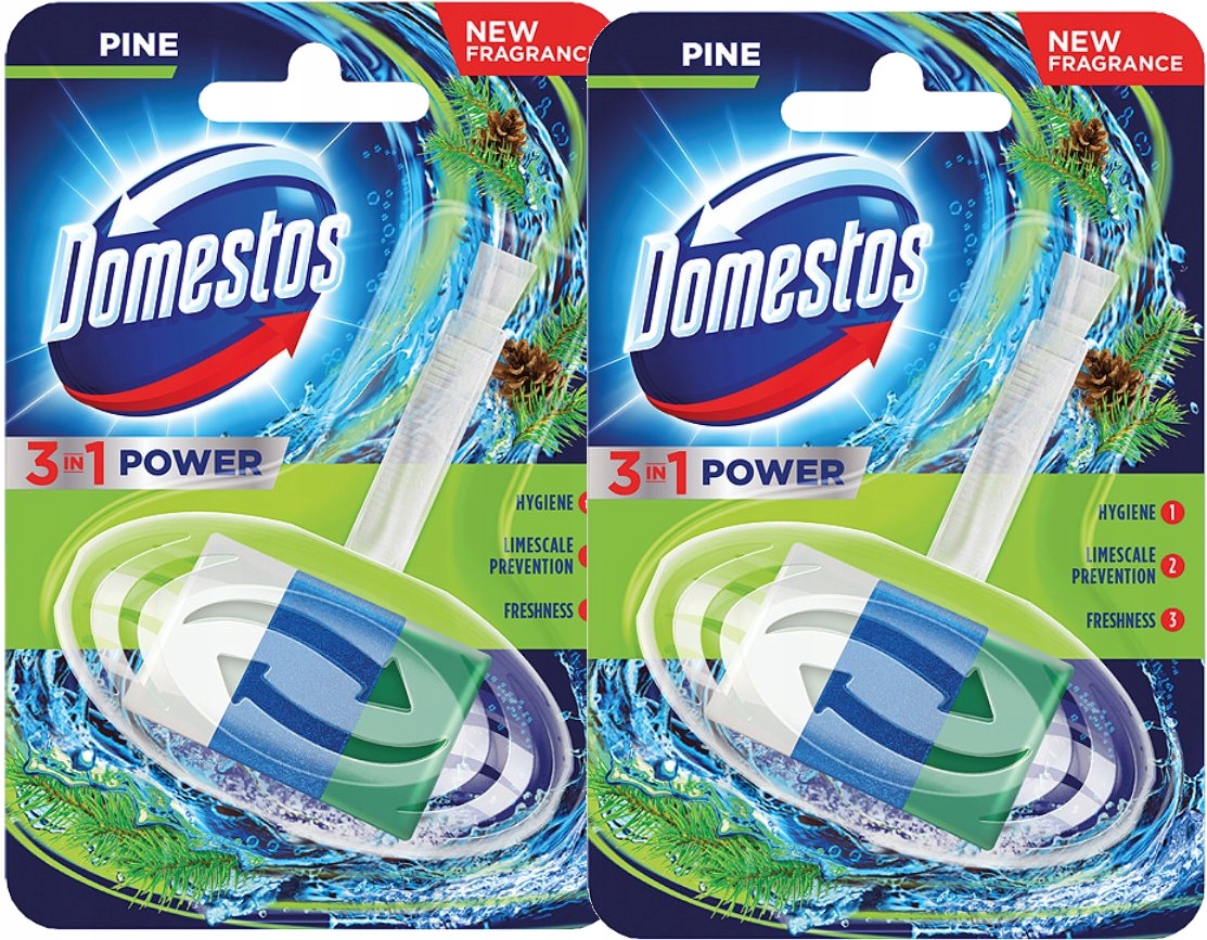 

Domestos Power 3w1 Kostka Wc Wymienny Wkład 40g x2