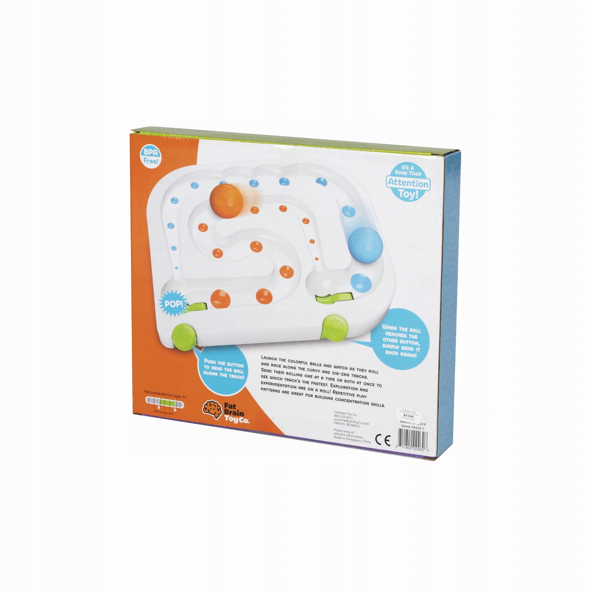 Labirynt dla Kulek Edukacja Motoryka RollAgain Wiek dziecka 18 m +