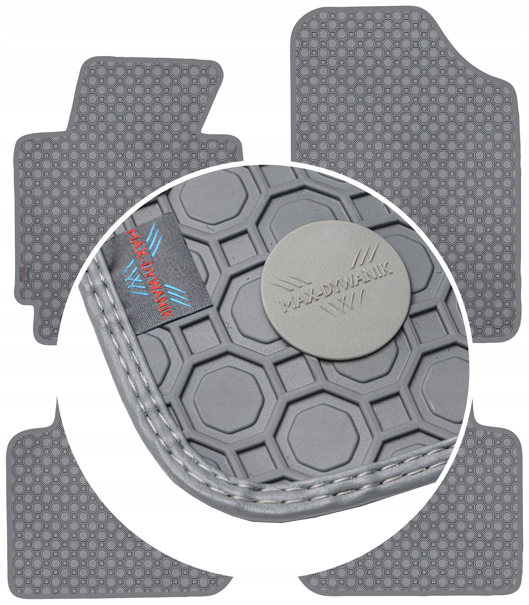 Hyundai Elantra V 2010-2015 Koberce Popielate